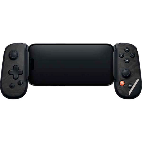Black Shadow Camo Backbone One for iPhone Game Controller Skin